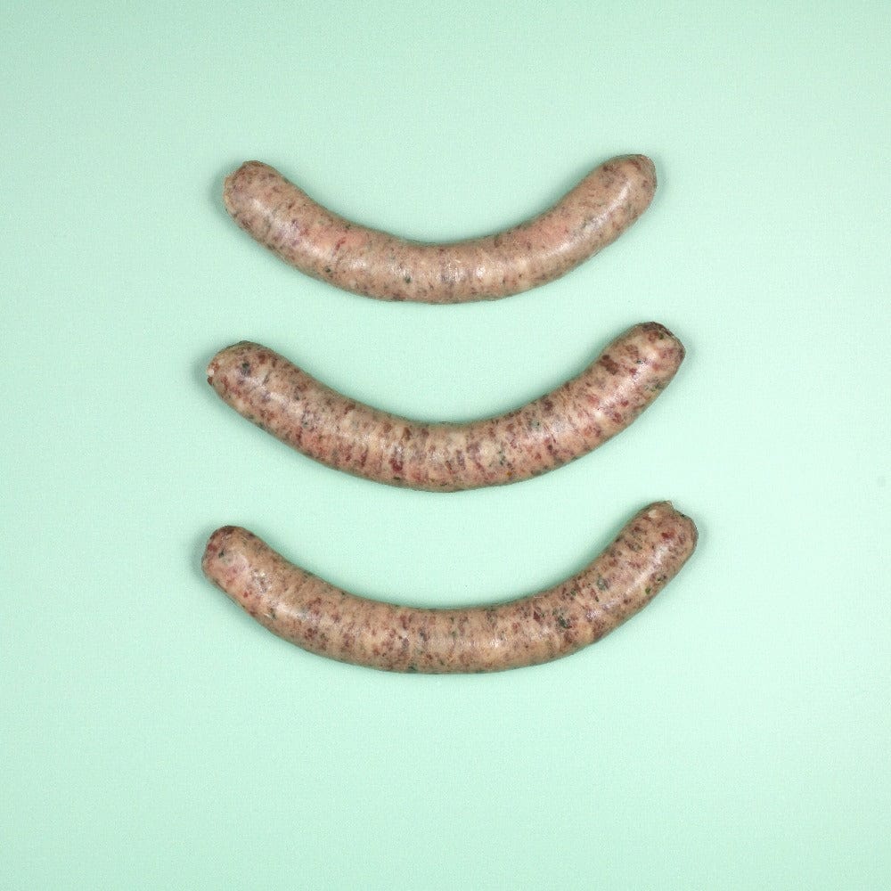 Cella - Saucisse persillée boeuf et porc préparée par la boucherie Daval